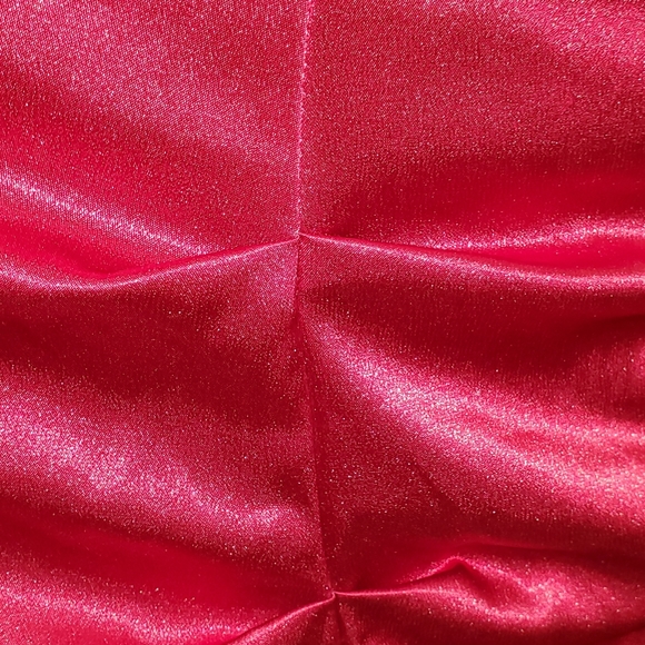 B Darling Red Dress Beaded Halter Cut Out Cleveage Rouged Mini Dress Si… - Picture 7 of 8